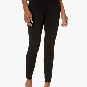 Black Levi signature Gold skinny jeans mid rise
